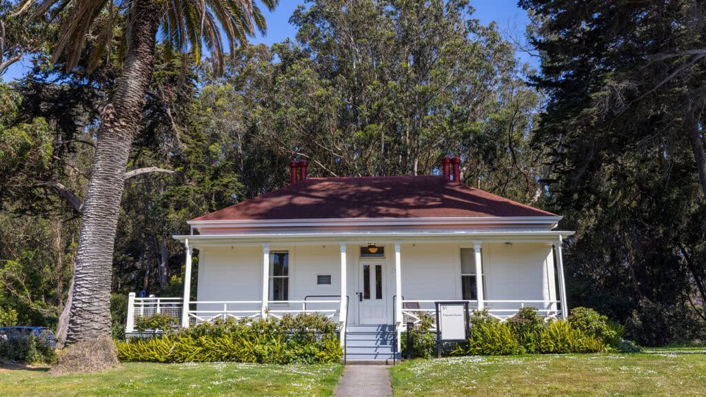 Presidio Lodging - Funston House Front - Professional Architectural Photography
