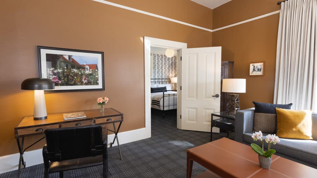 Presidio Lodging - Funston House King Suite - Professional Architectural Photography