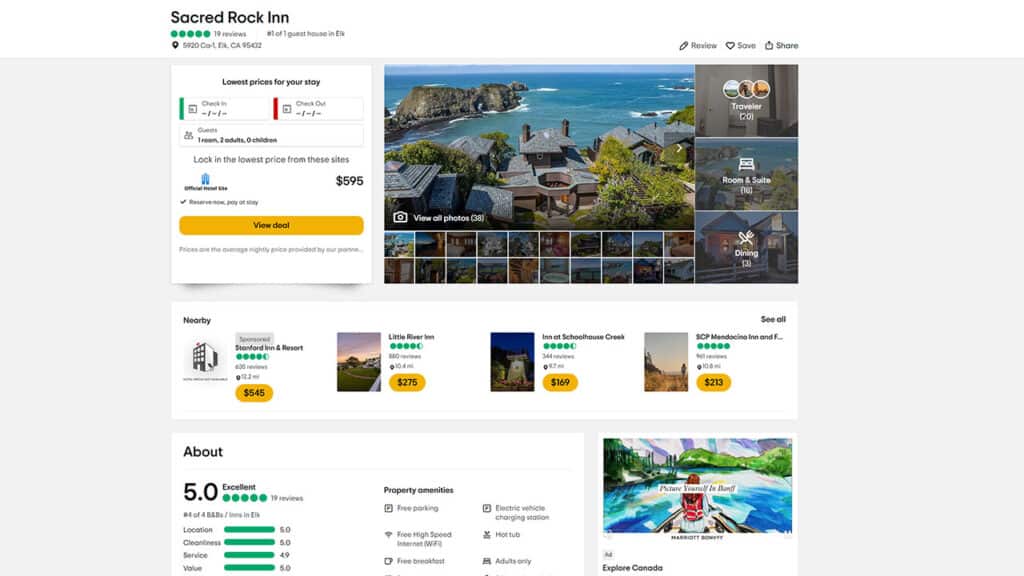 Sacred Rock Inn TripAdvisor