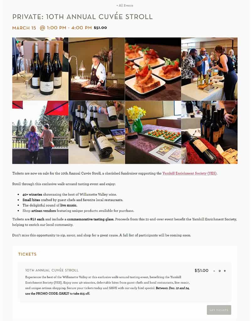 Online WooCommerce Event Ticket Sales